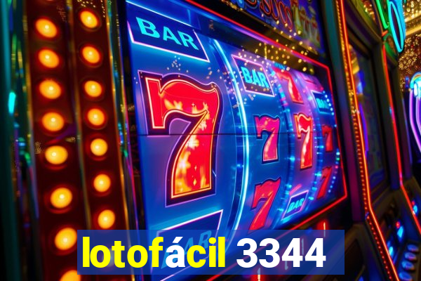 lotofácil 3344